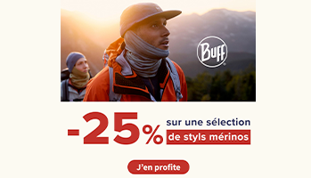 Offre spéciale Buff : -25% sur le mérinos